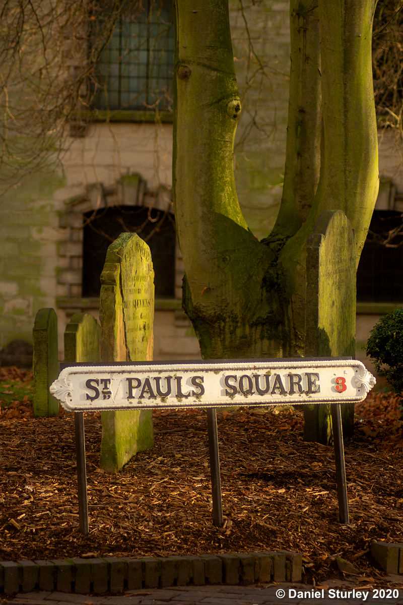 A late Autumn Photowalk in St Paul's Square in the Jewellery Quarter